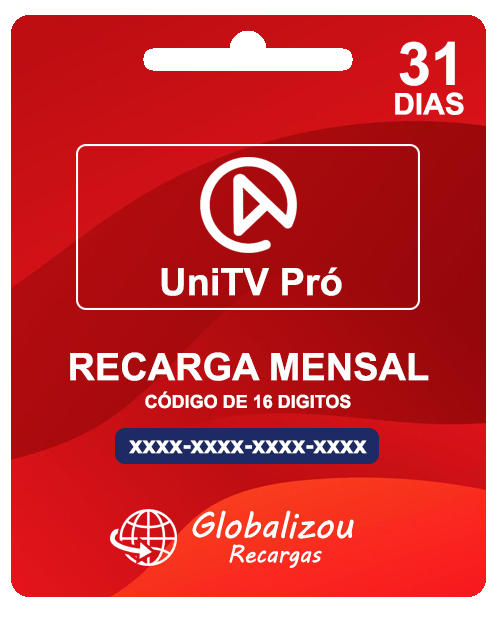 Recarga UniTV Mensal