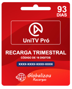 Recarga UniTV Trimestral