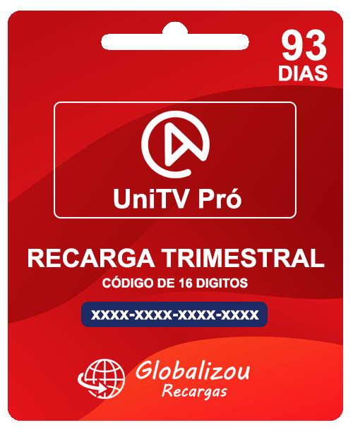 Recarga UniTV Trimestral